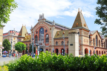 Central Market Hall in Budapest, Hungary