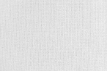 Texture background of white cotton fabric. Textile structure, cloth surface, weaving of linen fabric closeup, backdrop, wallpaper.