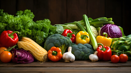 Colorful Fresh Vegetables