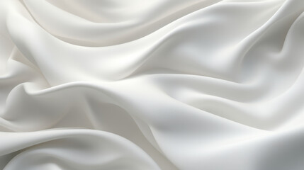 Obraz premium A close-up view of a white fabric texture