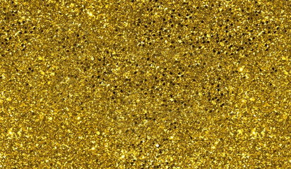 Gold glitter Background. sparkles of golden plate texture background