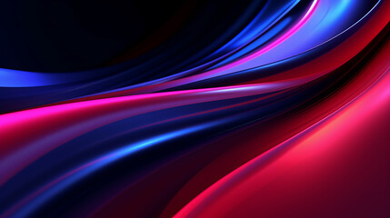 Obraz premium A vibrant and colorful abstract background with flowing waves