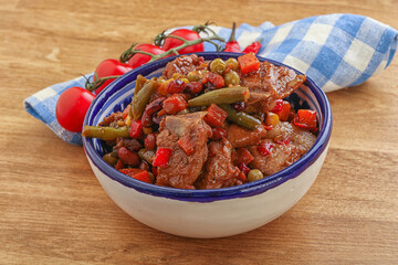 Roasted pork with oyster sauce