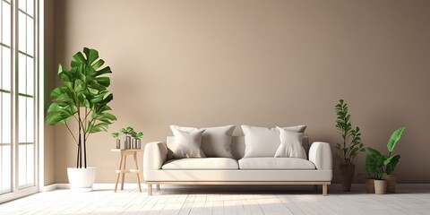 Fototapeta na wymiar sofa, generative Ai