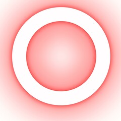 Editable text effect in gradient neon sign style