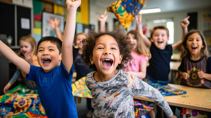 Back to School: Exuberant Classroom Joy, Generative AI