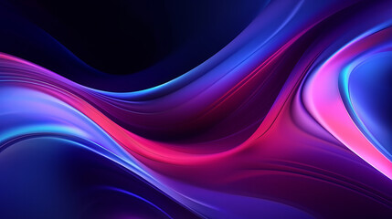 Naklejka premium A vibrant abstract background with swirling blue and pink lines