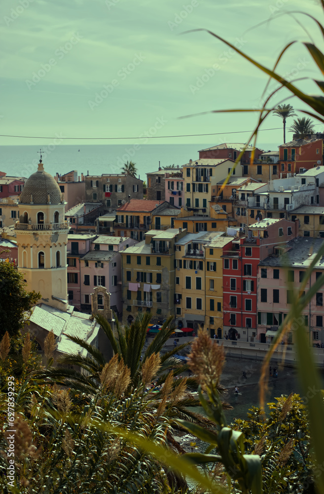 Poster The village of Vernazza in the Cinque Terre.