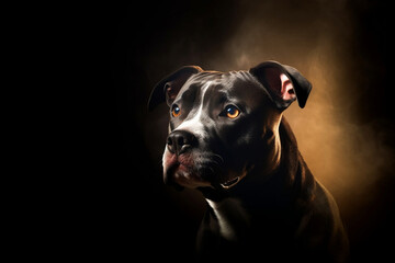 portrait of dog