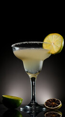 Refreshing colorful cocktails are on the bar. club life alcohol