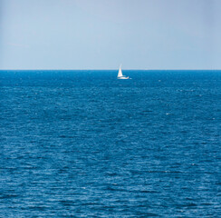 sailboat on the sea