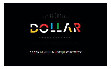 Dollar alphabet letters font and number. Classic Copper Lettering Minimal Fashion Designs. Typography fonts regular uppercase and lowercase. vector illustration