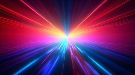 Fototapeta premium Colorful abstract background with vibrant lines and bold colors