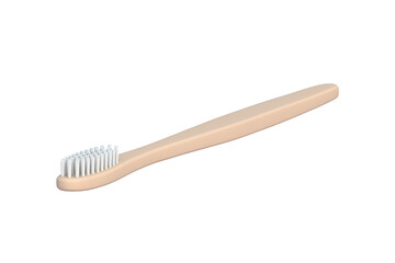 Toothbrush isolated on white background. 3d render
