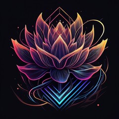 lotus, lotus flower, generated by ai