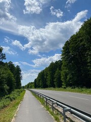 road in the countryside