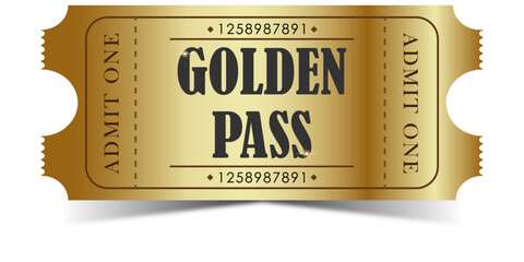 Ticket golden pass	
