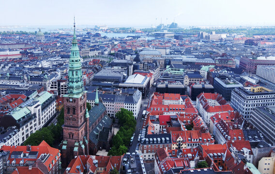 Nicolaj, Copenhagen Contemporary Art centre - drone point of view