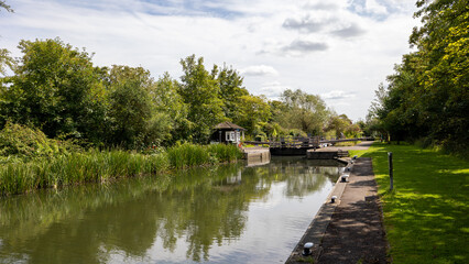 Fototapeta na wymiar River Thames Landscape England