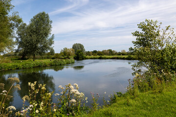 River thames landscape