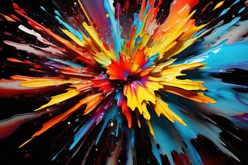 Abstract Motion Burst