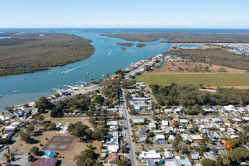 The Queensland town of  Jacobs Well on the Gold coast .