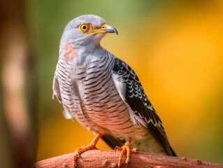 Common Cuckoo Bird Orange Eyes Bird Watching Wildlife photography Generative AI