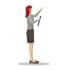 avatar woman icon over white background, vector illustration