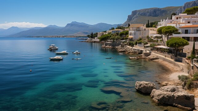 Hydra Harbour Hideaway: Your Greek Island Retreat, generative ai