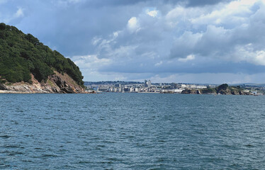 Hafeneinfahrt von Plymouth in England 