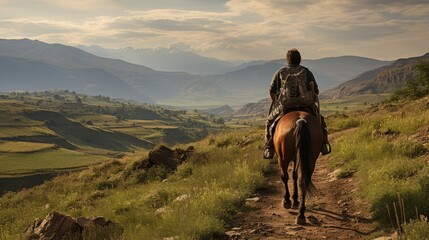 Horseman's Haven: Discovering the Forest's Secrets on Horseback, generative ai