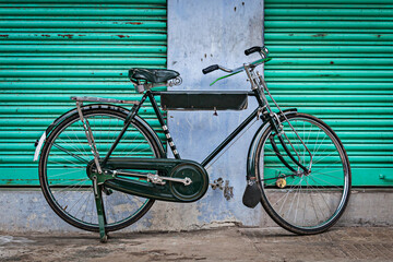 Old Indian bicycle - 627889052