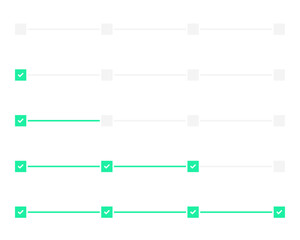 3 timeline, step or progress infographic