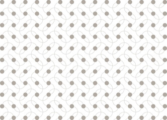 Grey dot and curve line pattern,repeat abstract background,geometric seameless pattern.