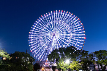 Fototapeta premium 天保山の夜景