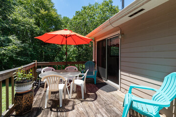 patio porch area