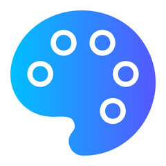 palette gradient icon
