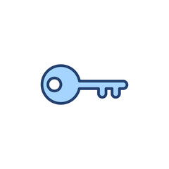 Key icon vector. Key sign and symbol.