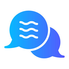 chat Gradient icon