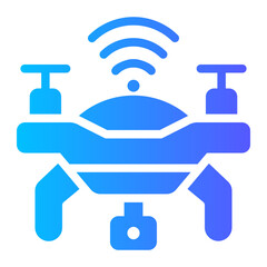 drone Gradient icon