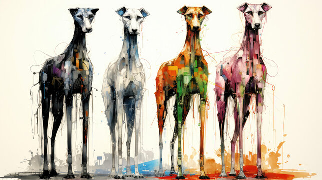 windhound illustration