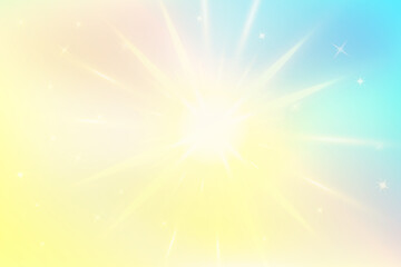 Pastel Gradient Background with Sparkles