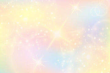 Pastel Gradient Background with Sparkles