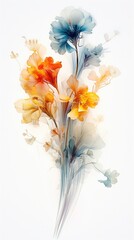 Obraz na płótnie Canvas bouquet of irises