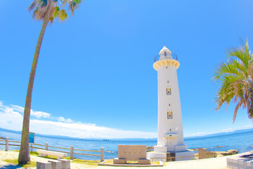 [知多郡]美浜町の野間崎灯台