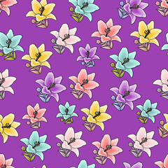 Lily pattern