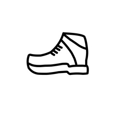 Sneakers Line Icon