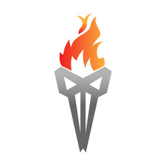 Thorch logo icon design