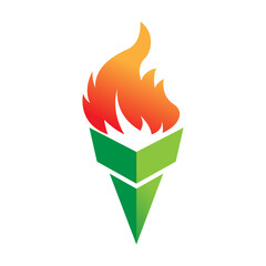 Thorch logo icon design