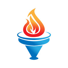 Thorch logo icon design